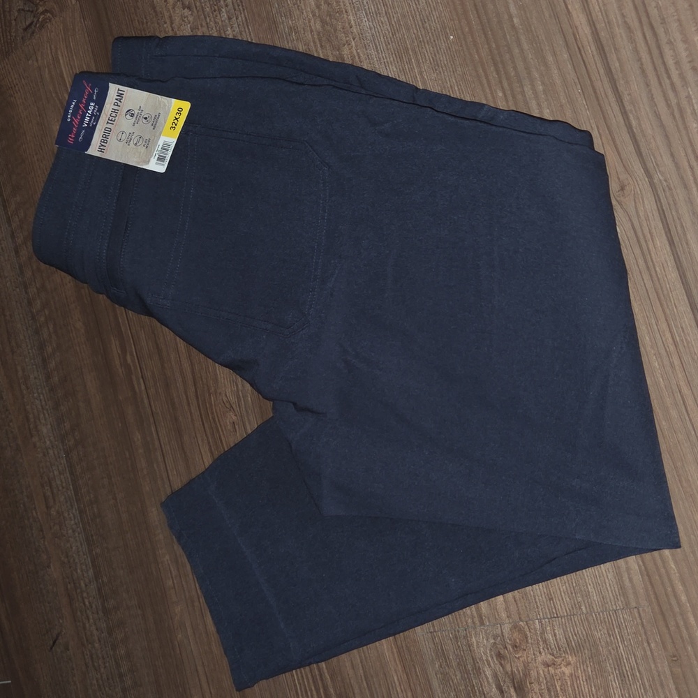 Men's Navy Pants - Picture 5 of 5